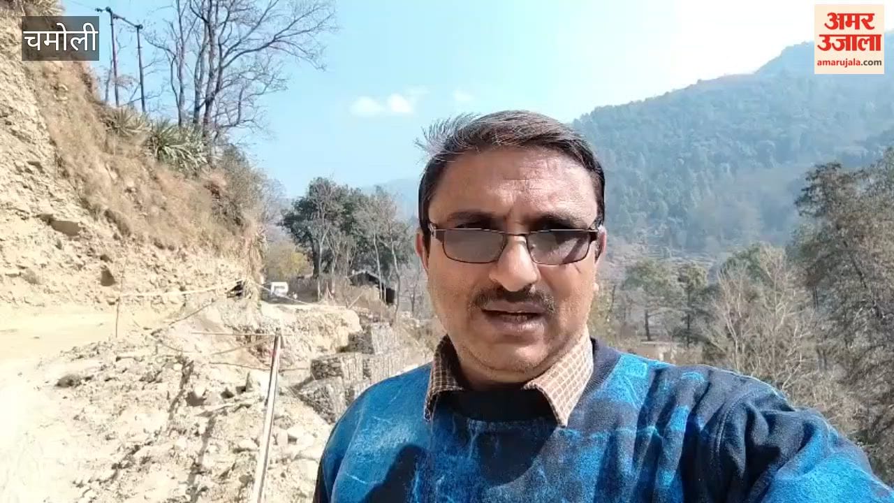 Chamoli: Wall and wire crate on Tharali-Dewal motorway have already collapsed, 32 crore rupees worth of improvements are underway