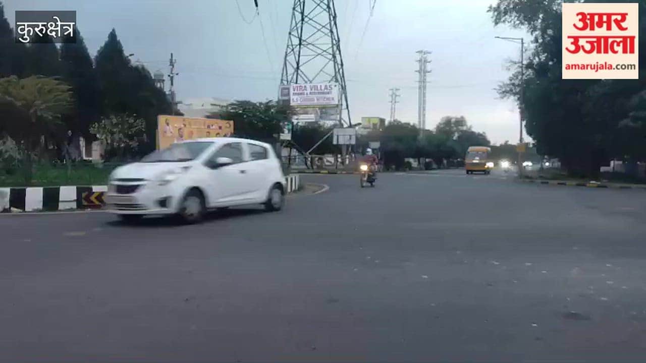 Weather changes again in Kurukshetra, temperature drops by three degrees amid light drizzle