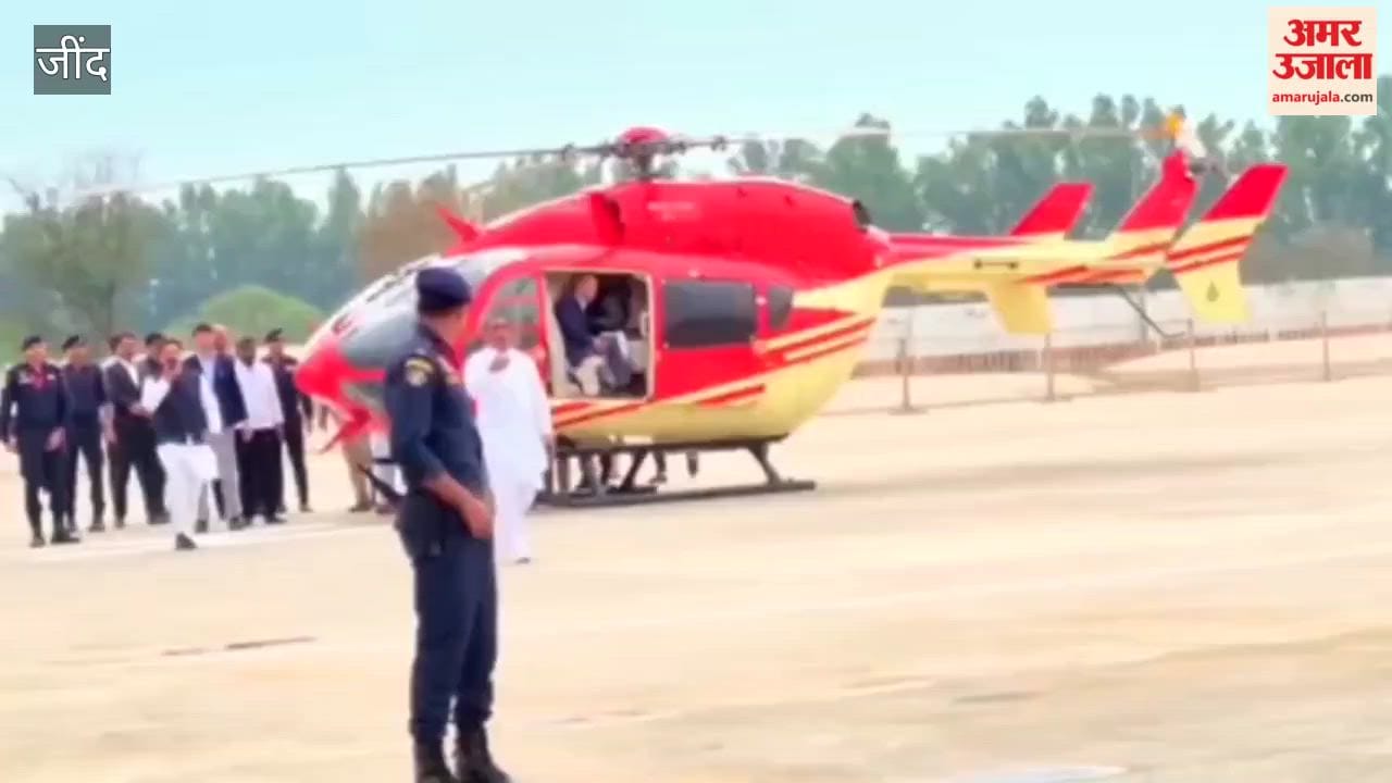 In Jind, Nayab Singh was called Tau Saini and said – I can also take a seat in the plane, the CM made Sonu sit in the helicopter.