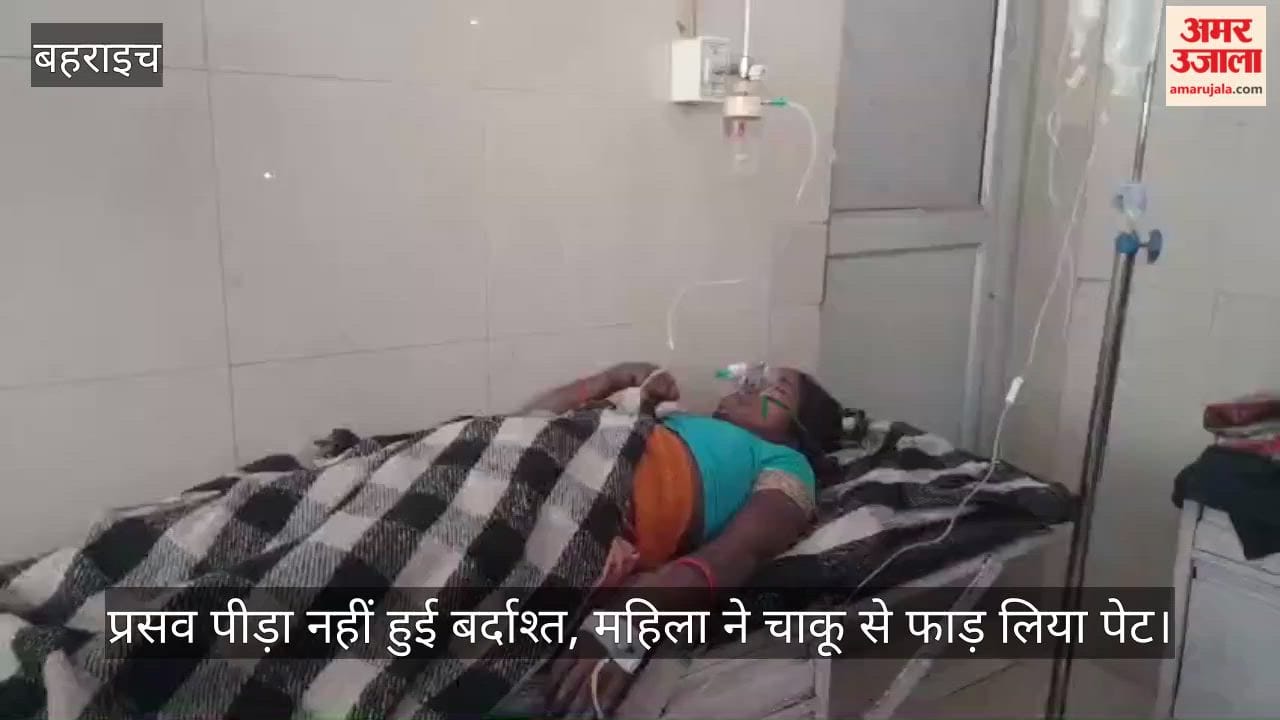 बहराइच में प्रसव पीड़ा नहीं हुई बर्दाश्त, महिला ने चाकू से फाड़ लिया पेट