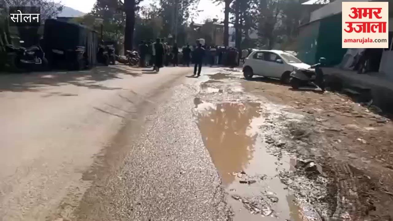 Solan: Patchwork work begins on Solan-Subathu road