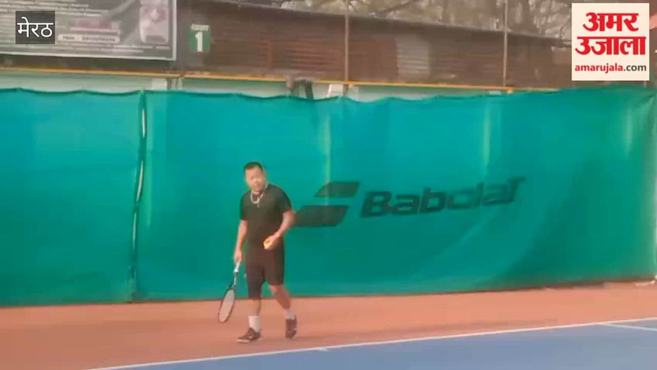 Meerut: Players Deliver Impressive Performance in ITF World Tennis Masters Tournament