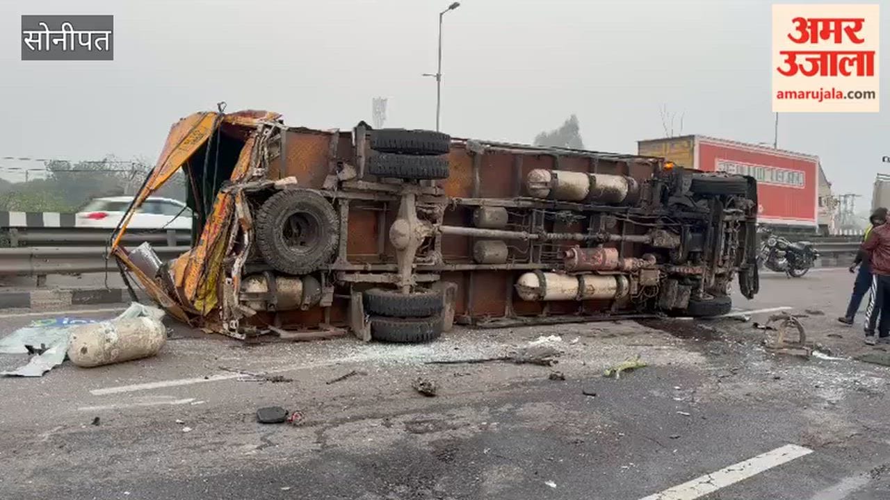 Accident in Sonipat