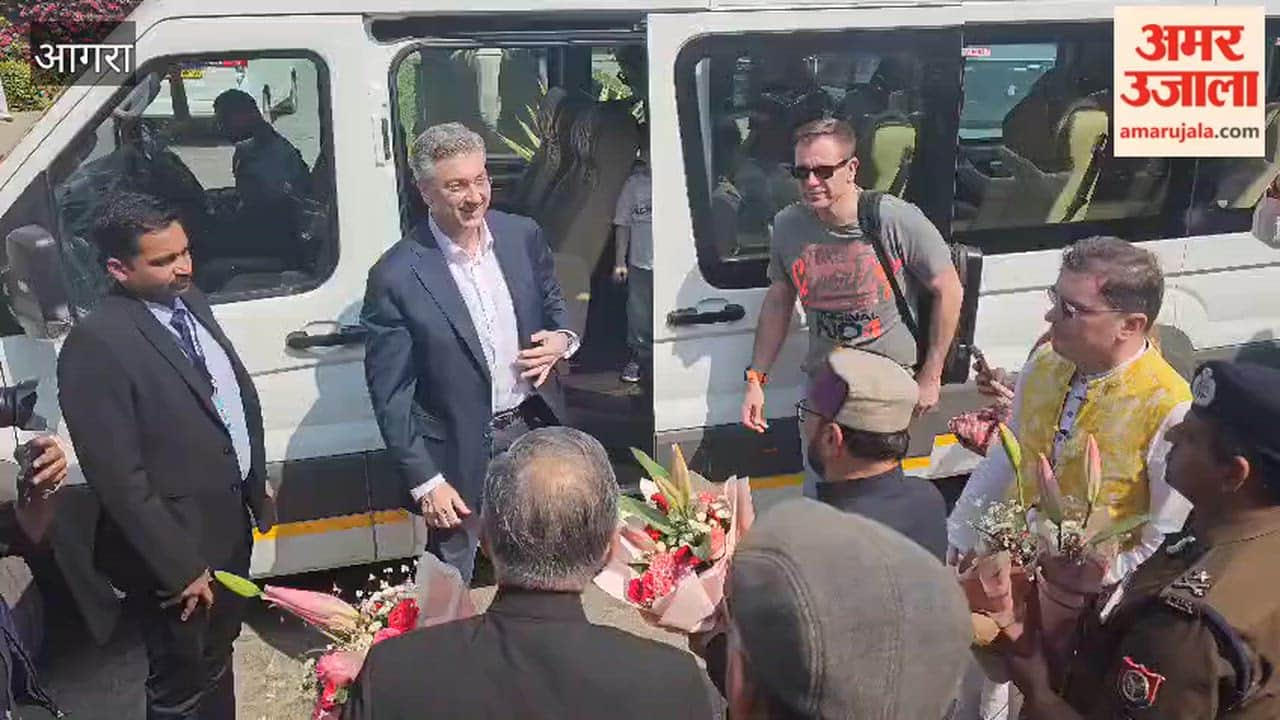 Croatian Prime Minister Andrej Plenkovic visited Taj Mahal in agra