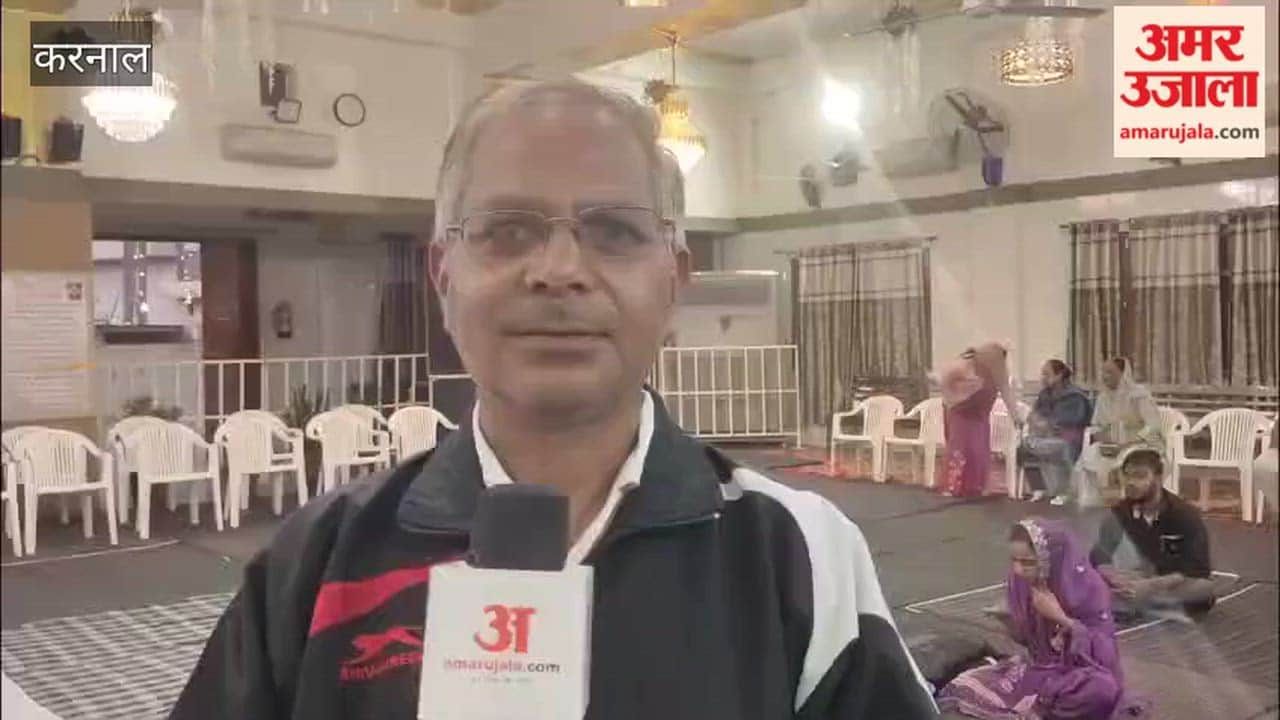 Karnal witnessed grand celebration of Falgun Mahotsav, with devotees dancing to hymns with great enthusiasm