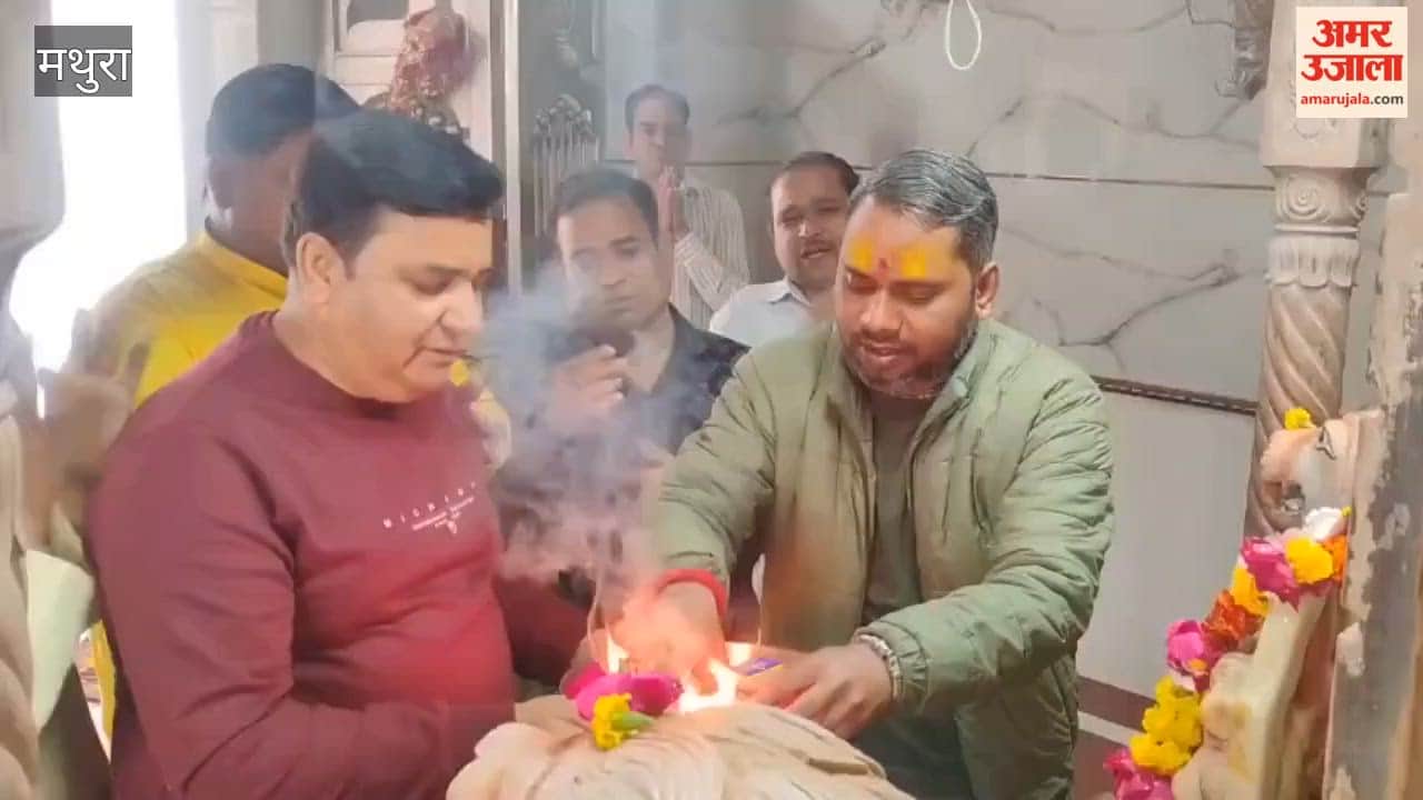 Abhishek Performed at Pathwari Temple 19th Padyatra on 15 March