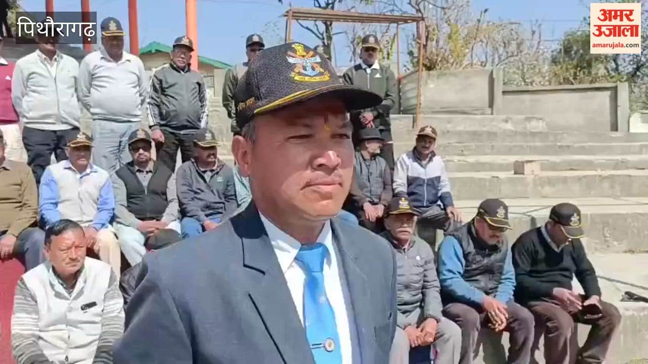 Ex-servicemen staged a sit-in for the fifth day in protest against the shifting of the Environment Battalion