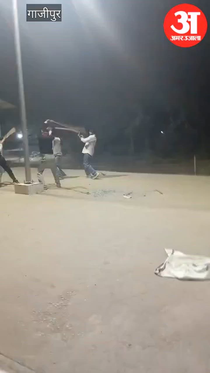 VIDEO: प्लेटफॉर्म पर युवक की पिटाई का वीडियो वायरल