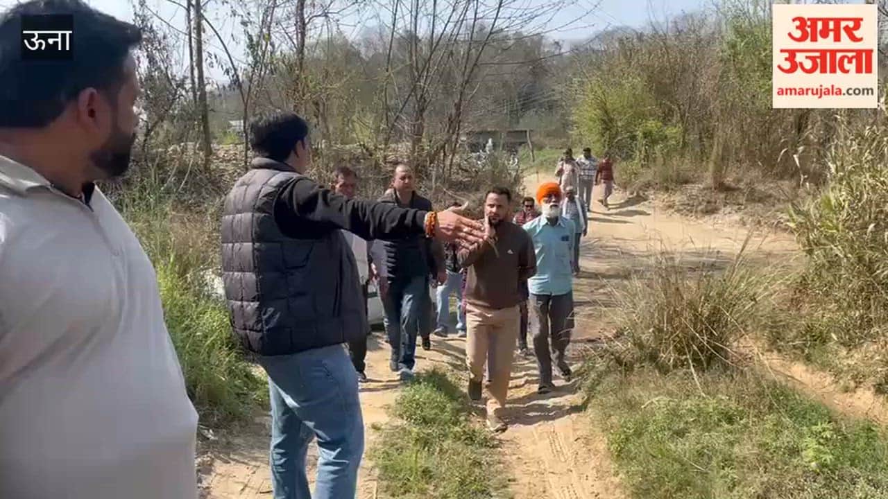 Una Kutlahar MLA Vivek Sharma inspected development works in Batuhi, Panoh and Tudi Panchayats