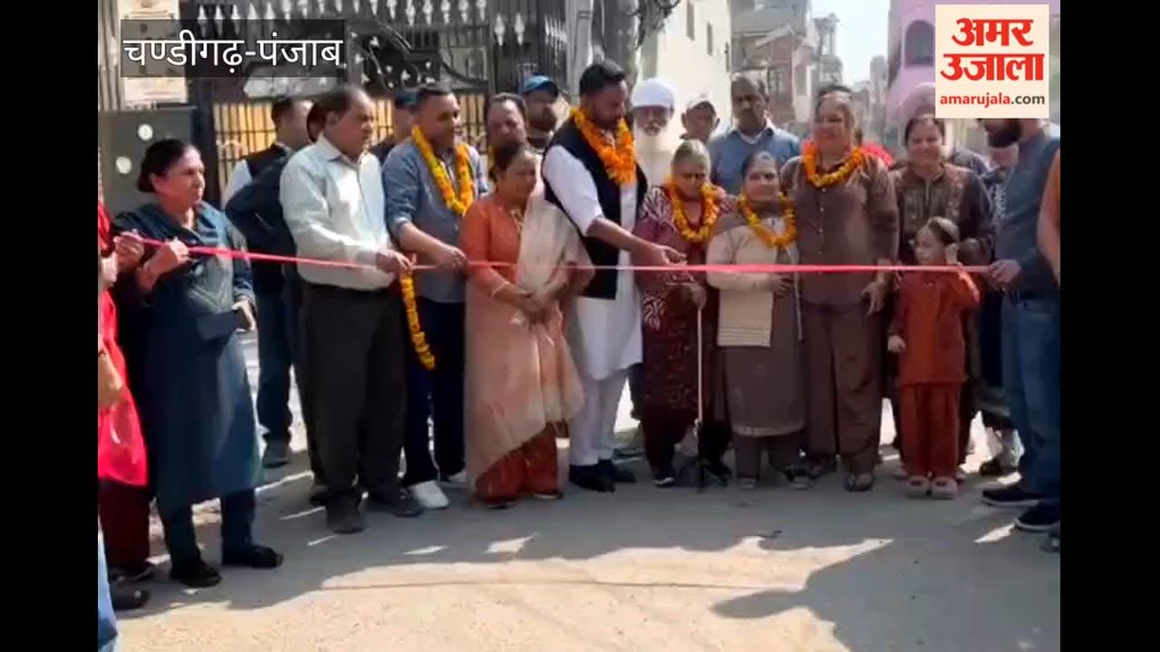 Road construction work begins in Ward No. 23 of Phagwara