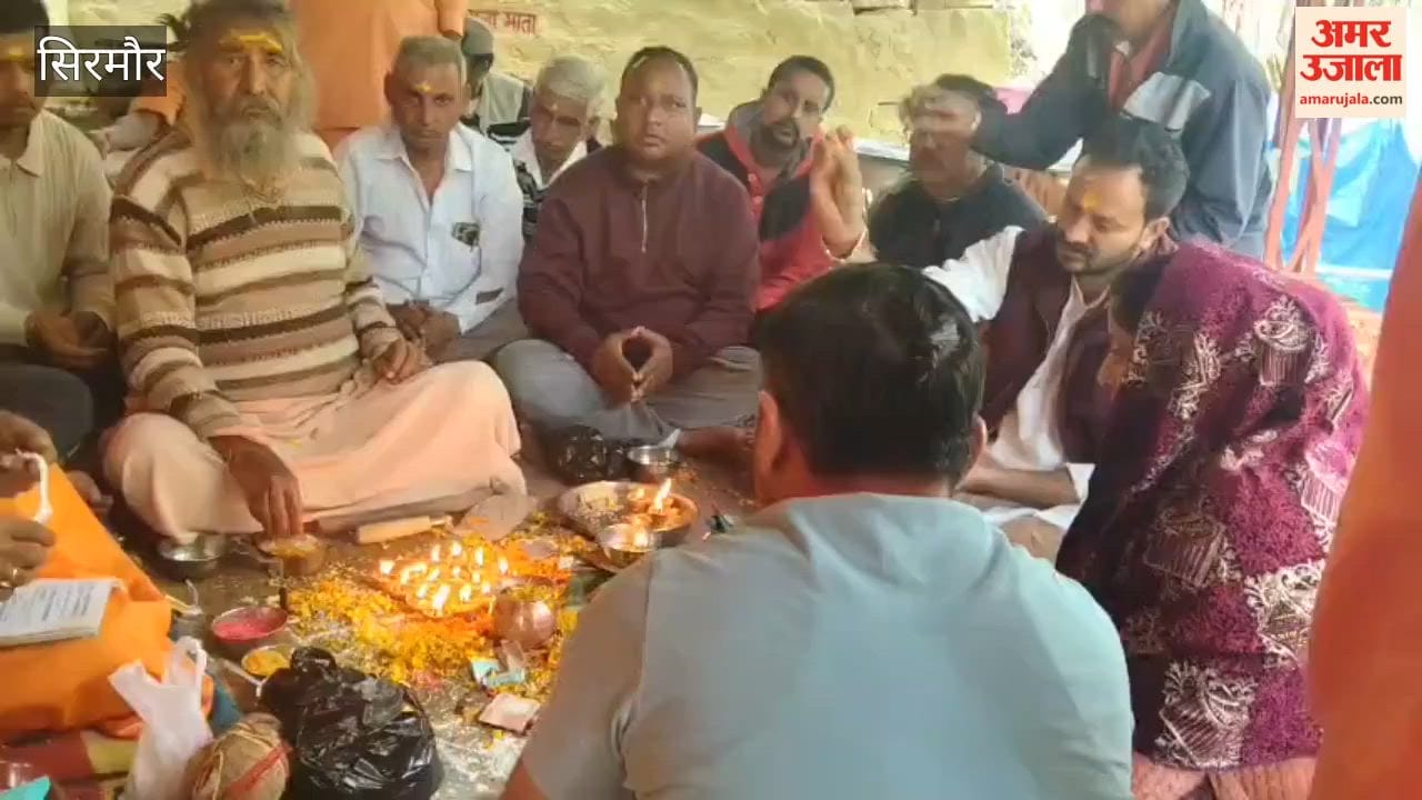 Sirmour Renovation of ancient Swayambhu Neelkanth Mahadev temple begins