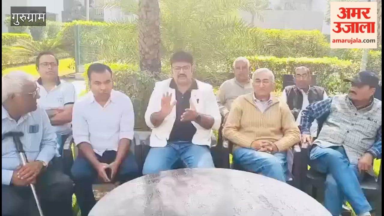 Amar Ujala Samvad organised at Rising Homes Society Sector 92 Manesar