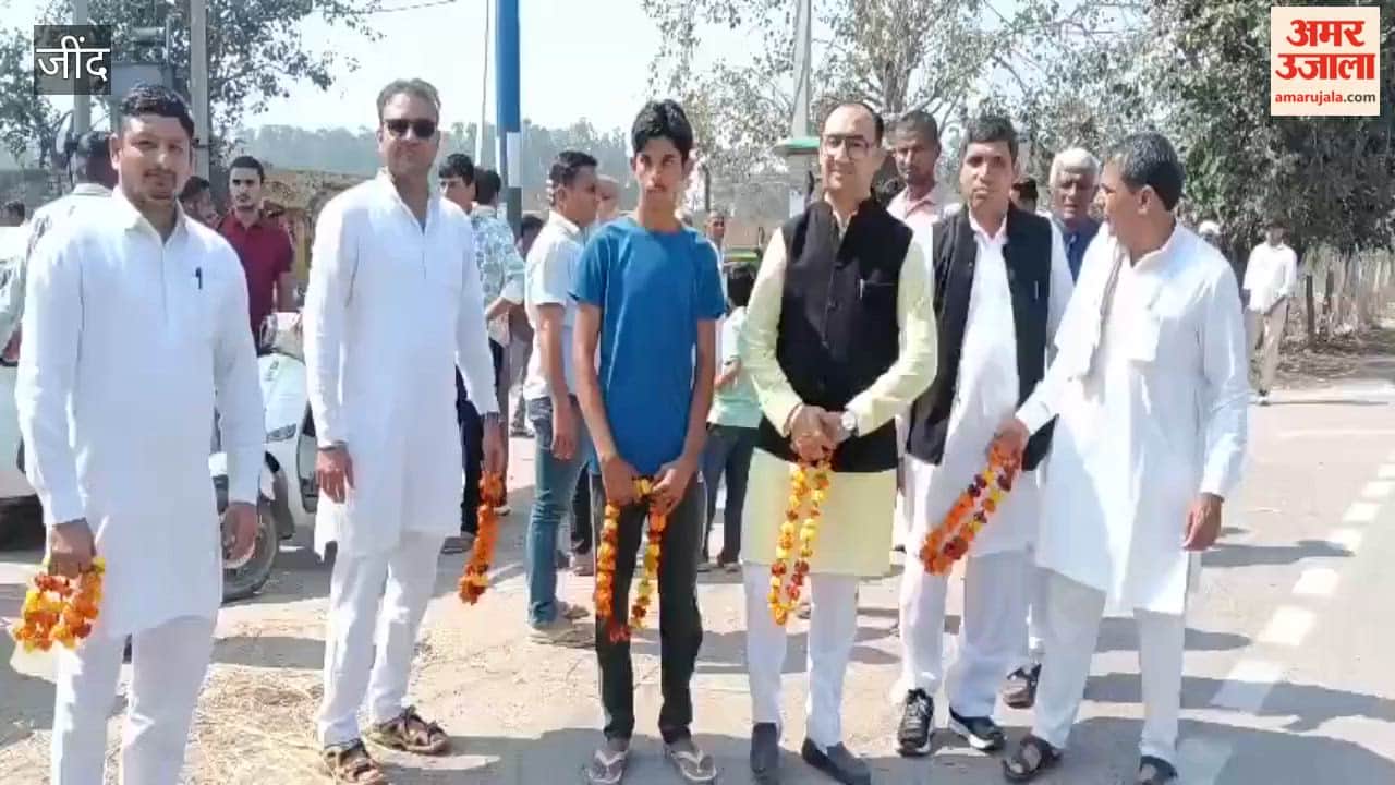 District Council Chairman representative was welcomed in Radhana village