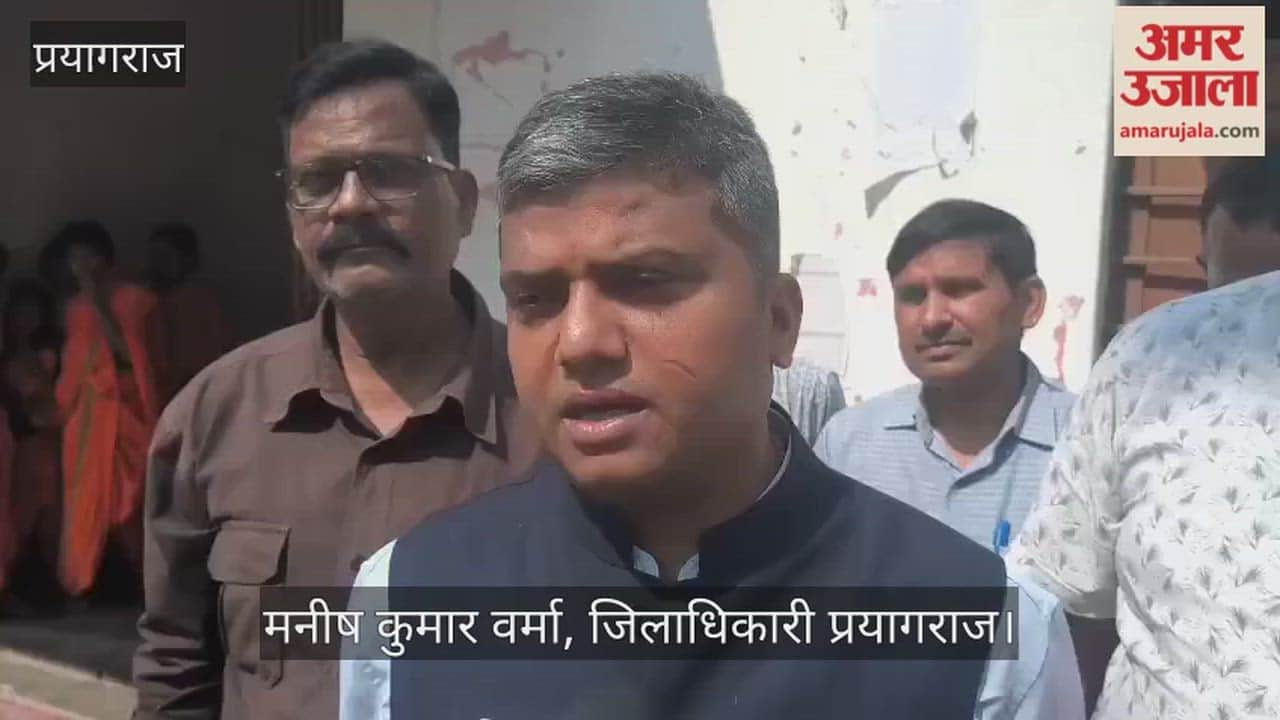 DM inspected the booths made under SIR and gave necessary instructions.