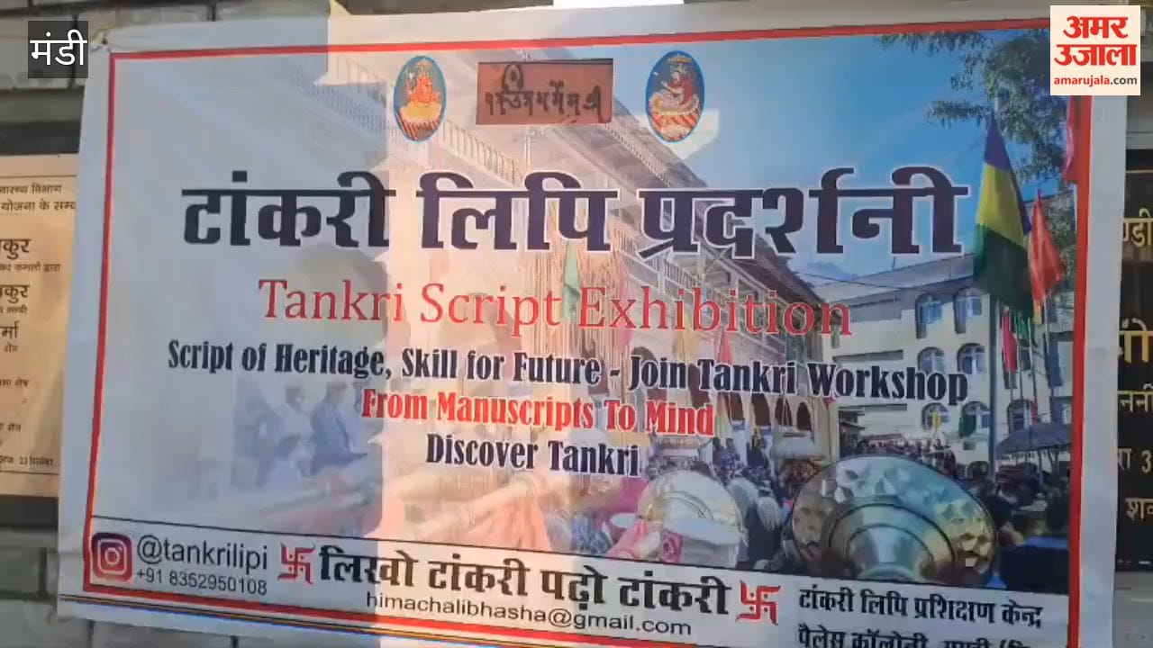Mandi 300-year-old Tankari script inscriptions become the centre of attraction at the Shivratri fair