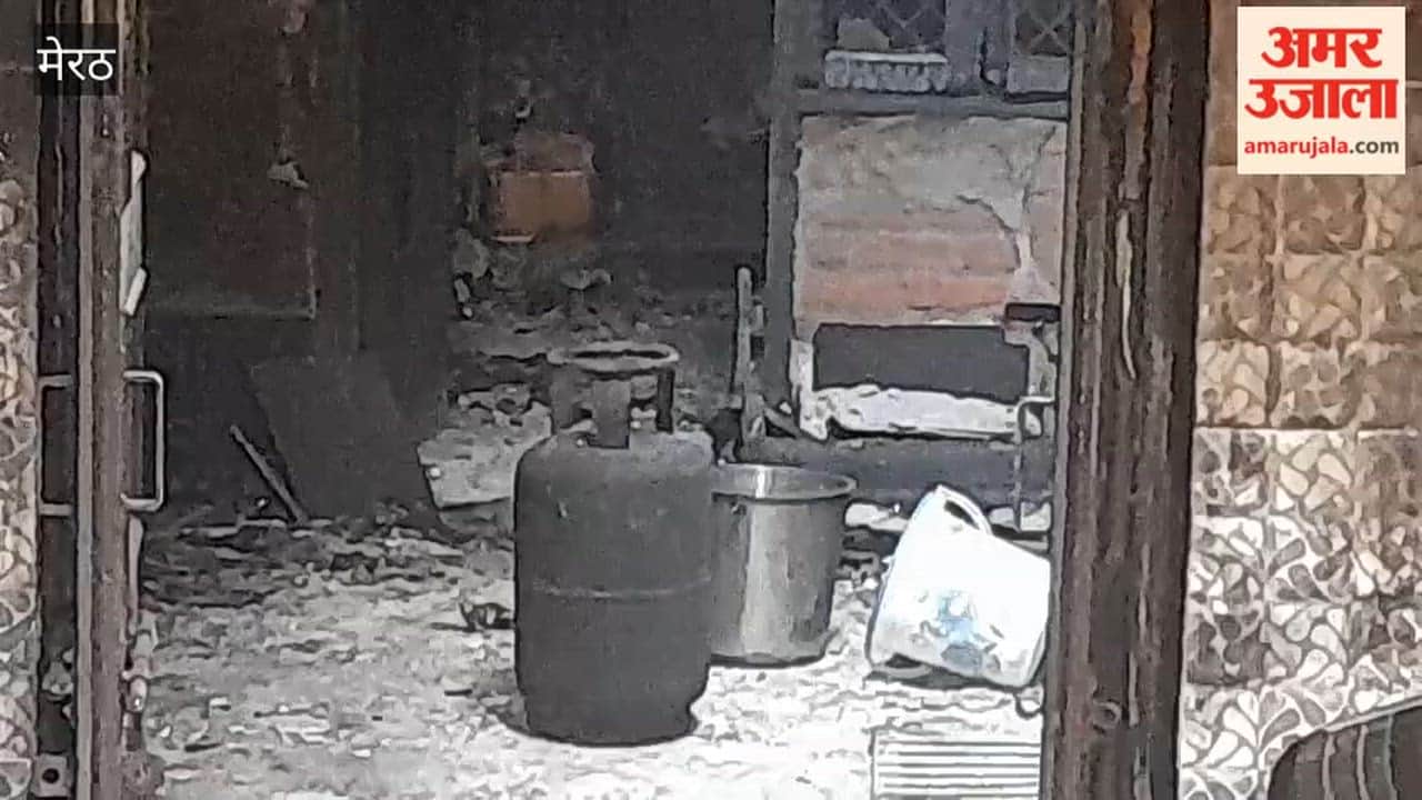 Meerut: Kidwai Nagar 6 people died, mourning spread in the house