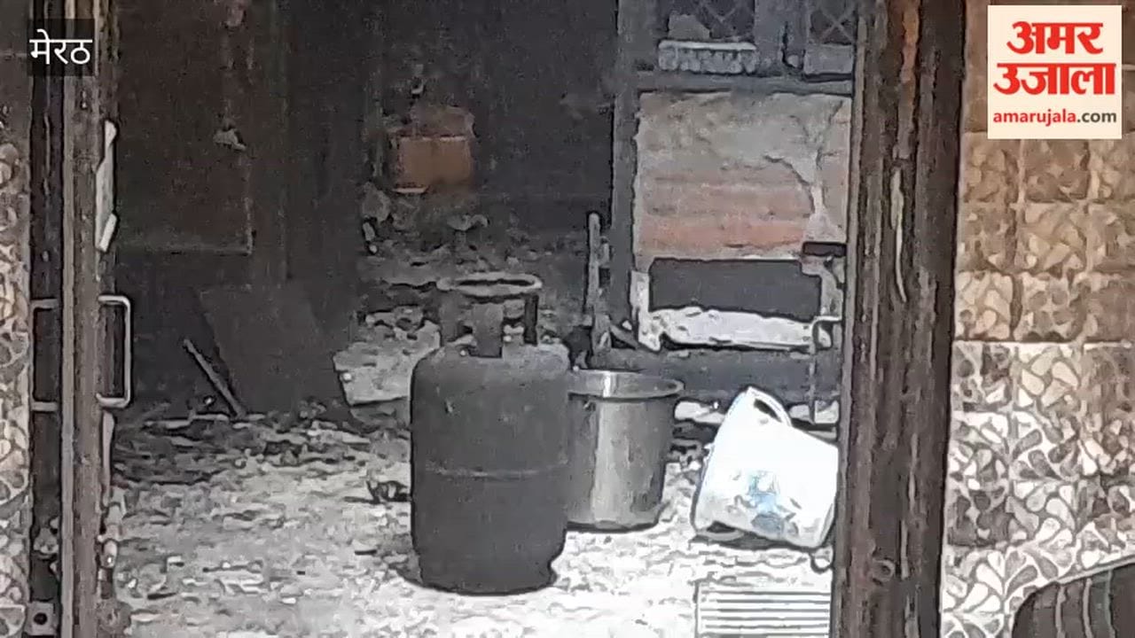 Meerut: Kidwai Nagar 6 people died, mourning spread in the house
