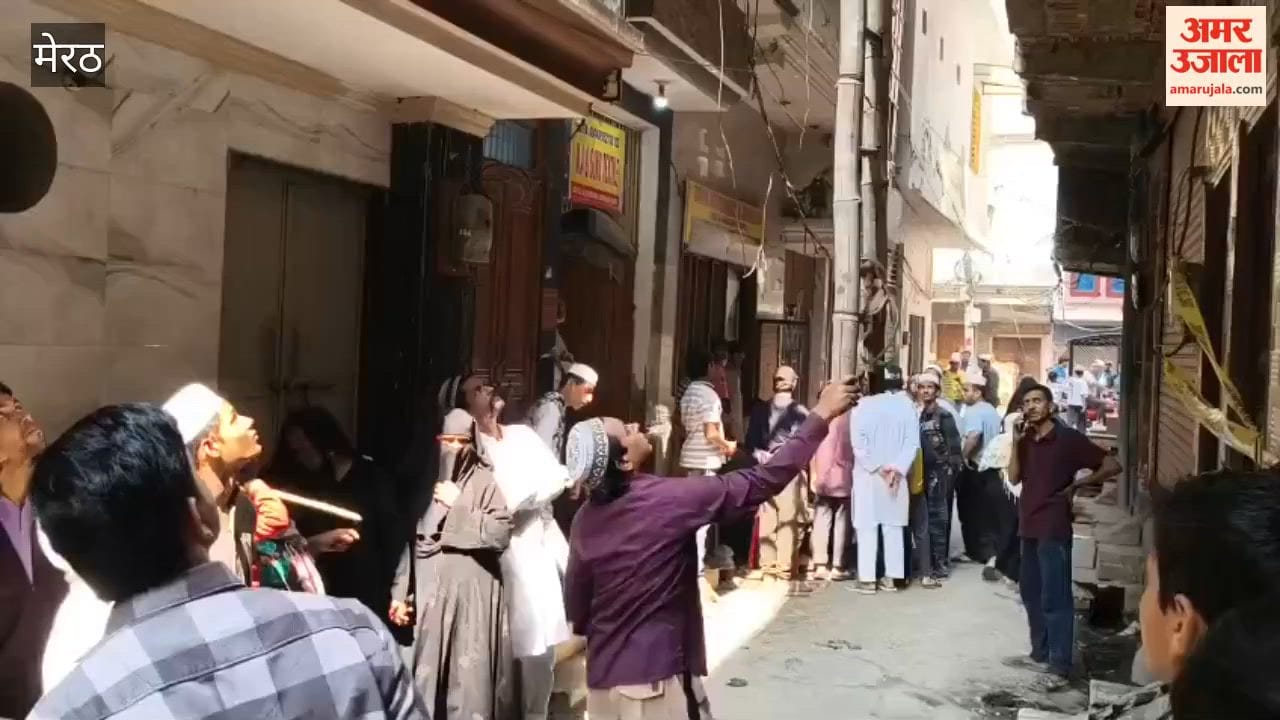 Meerut: Horrible picture of the painful accident, "We also jumped into the fire, but...