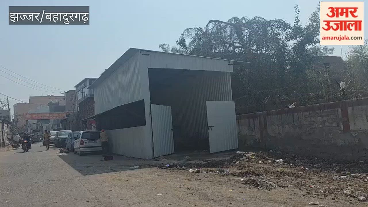 Secondary garbage collection point completed on Old Court Road, Bahadurgarh