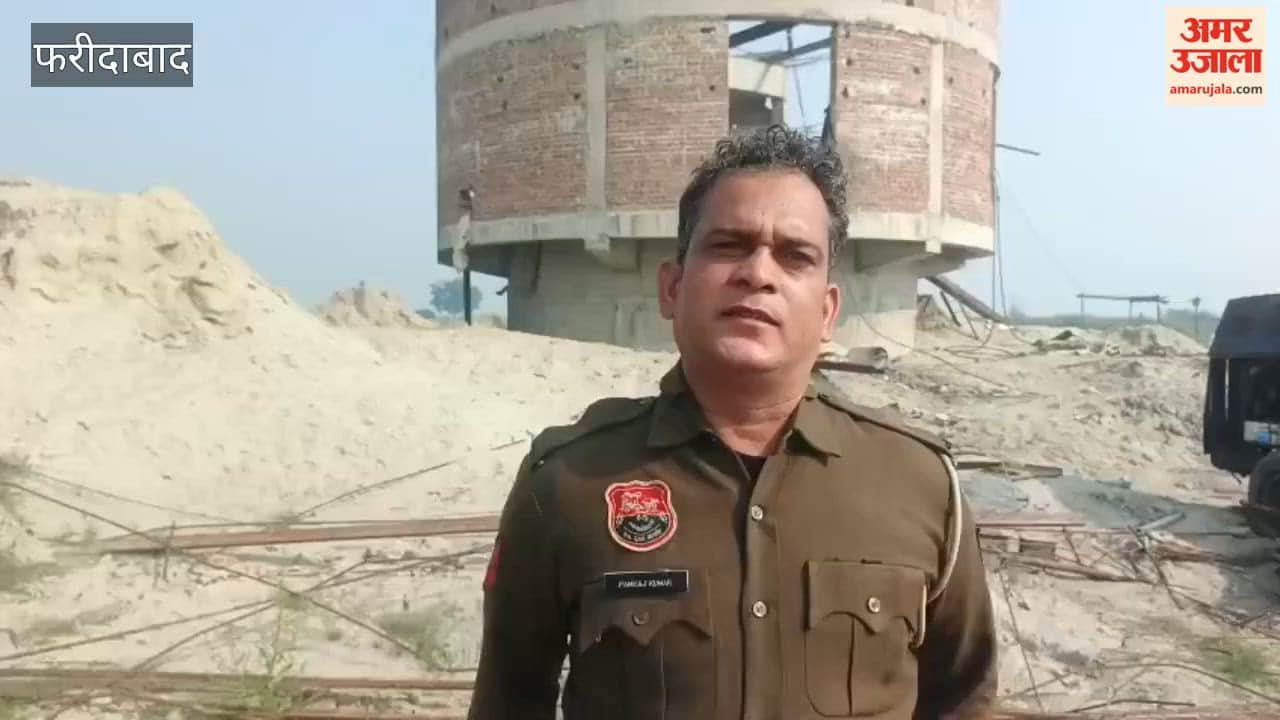 Demonstration of farmers regarding Rainwell Project in Faridabad