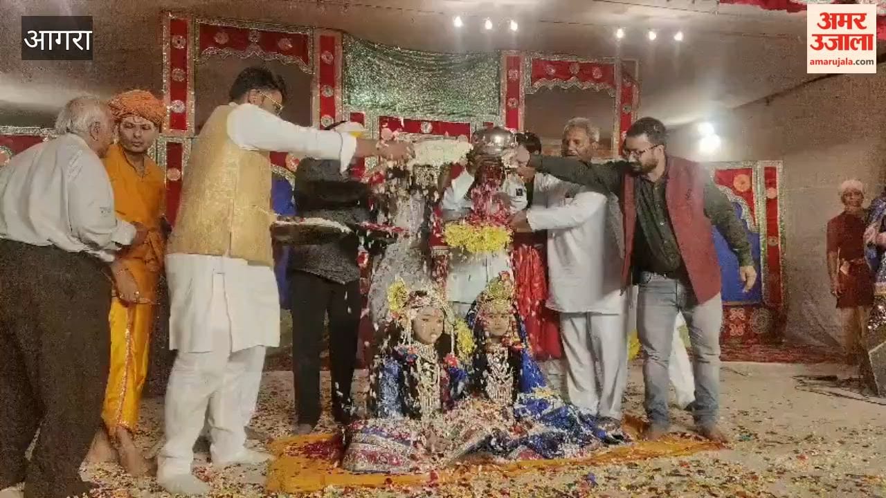 Shri Krishna Leela Rasotsav concludes with Holi of flowers and laddus