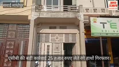 Rajasthan News: ACB action in Gangapur City, Sawai Madhopur, BCMHO arrested for taking 25,000 rupees