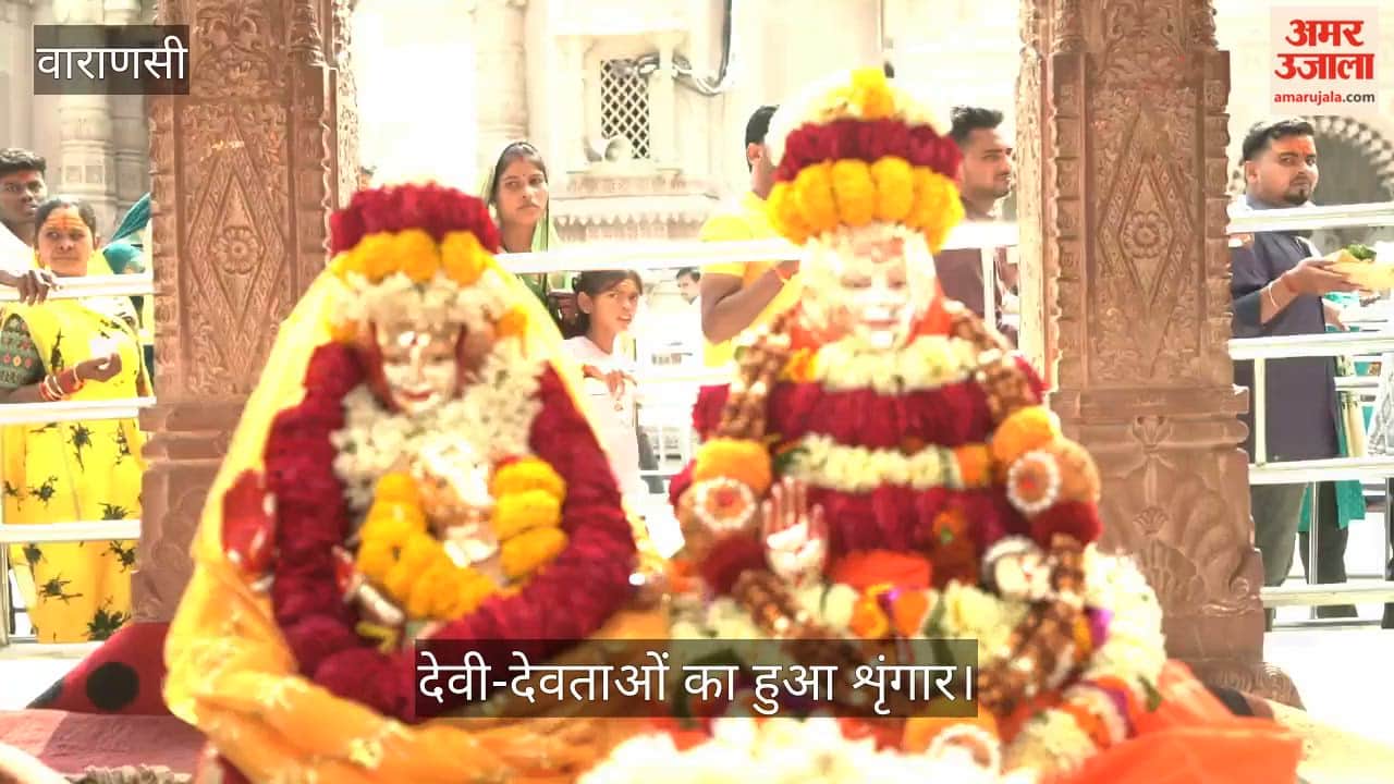 Panchbadan idols and deities were adorned for Rangbhari Ekadashi