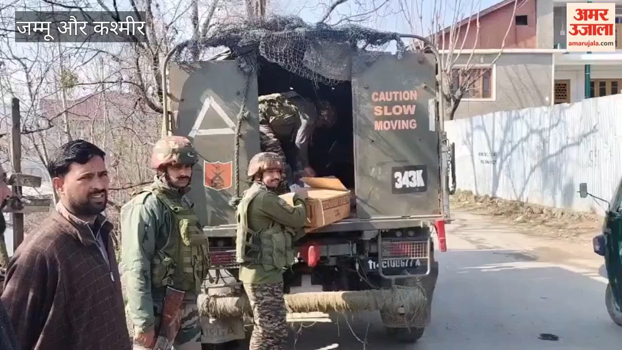 Huge respect to Army's 29 RR  for providing immediate relief to landslide-hit families in Sheikhpora area