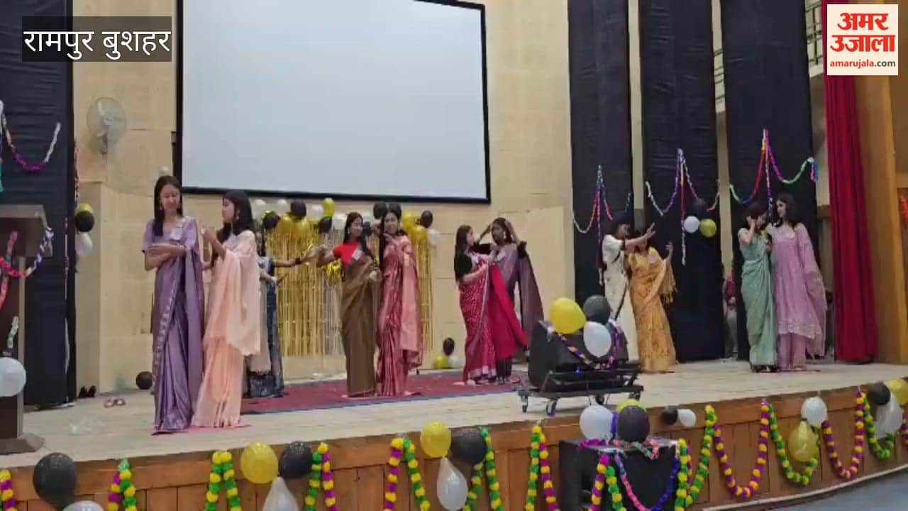Rampur Bushahr: Girls dazzled with ramp walk at the farewell ceremony in Taklech School