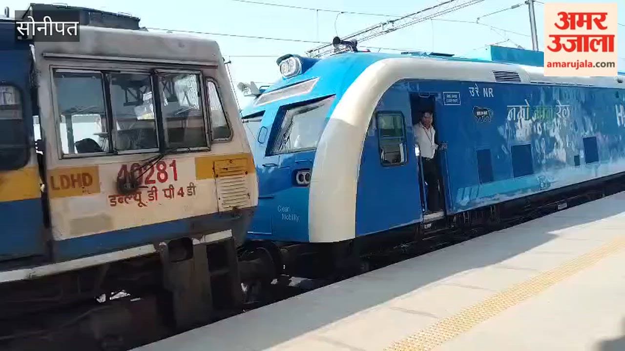 Hydrogen train passes through Gohana