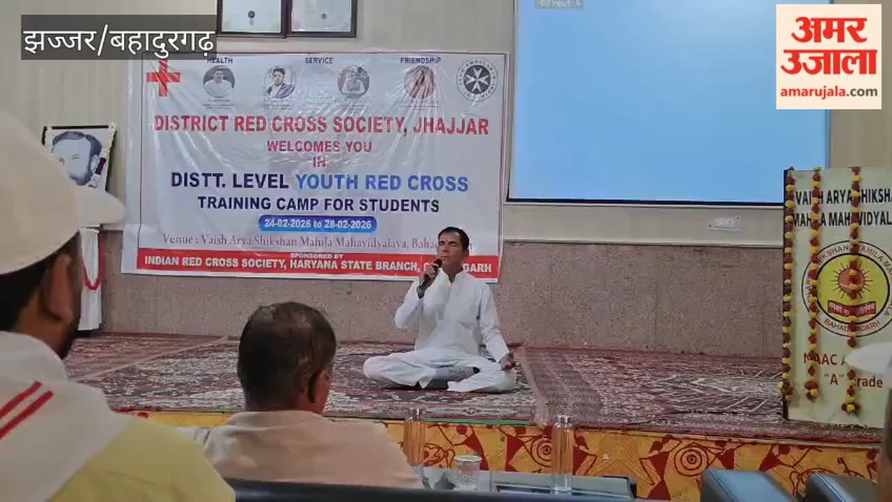Yoga practice organized