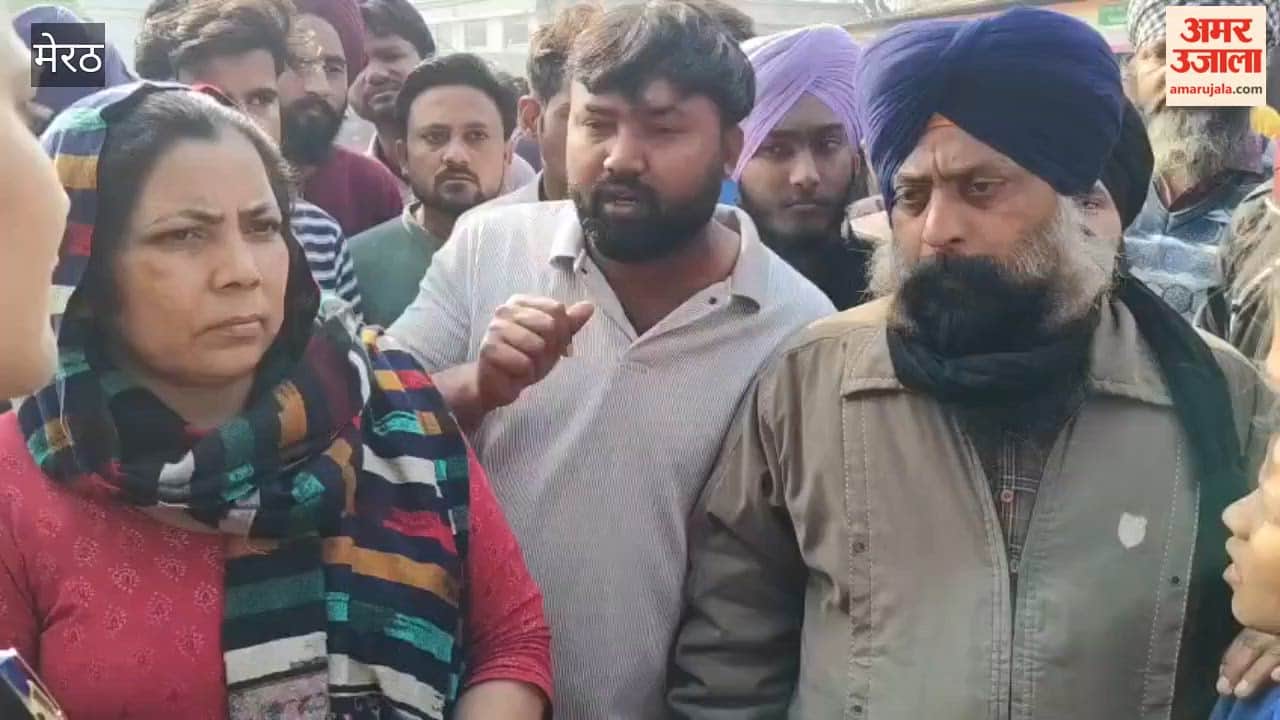 Meerut: Demand to arrest Sunil's killer Pradeep, jam and uproar