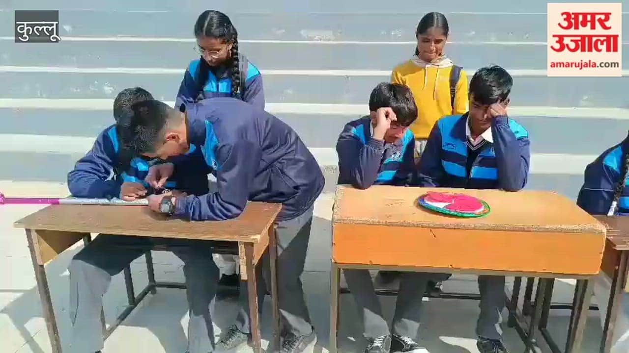 Kullu Students showcase their talent through inventions