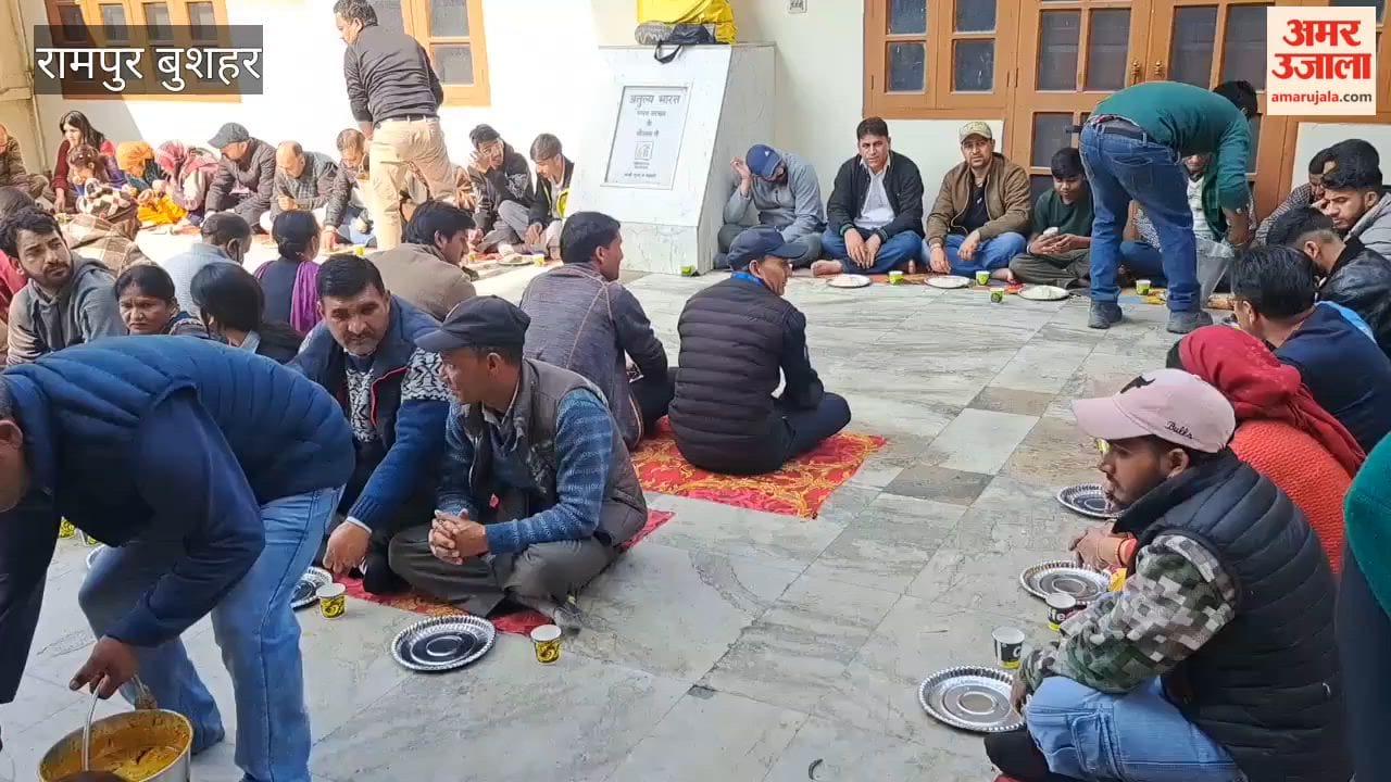 Religious rituals conclude at Buddhist temple in Rampur