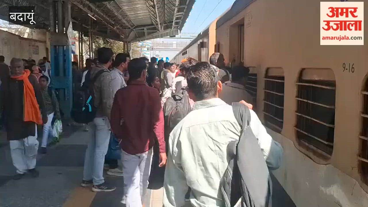 Crowds surge in roadways buses and trains ahead of Holi