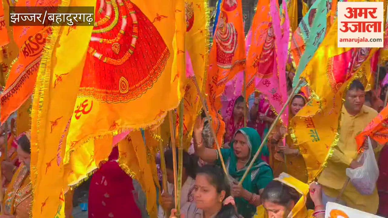 Devotees rejoice in the Nishan Yatra