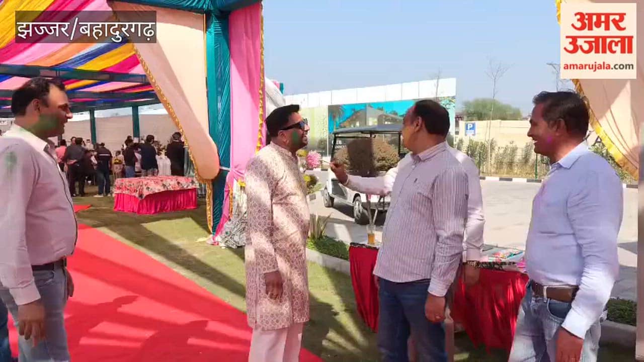 Holi celebrated with great enthusiasm in Royal Green County