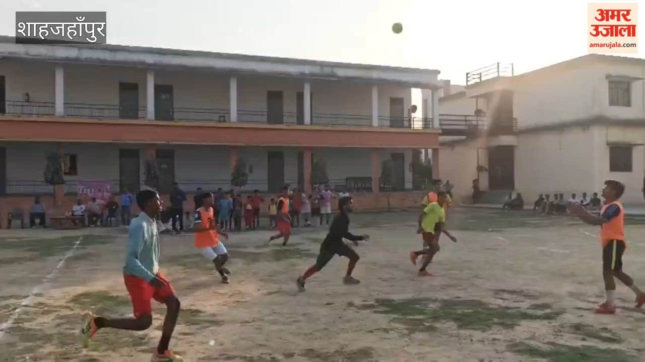 Hari Kaushal Tyagi School won the handball competition in Shahjahanpur