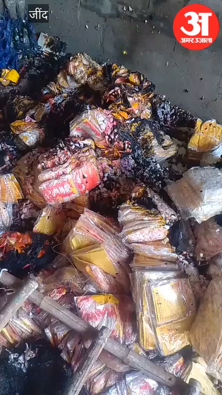 जींद: शॉर्ट सर्किट से गोदाम में लगी आग, लाखों रुपये का नुकसान