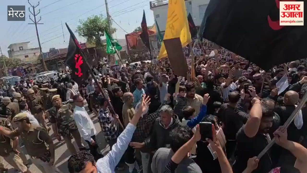The Muslim community took to the streets in protest of Ali Khamenei's assassination, with protests in Abdullahpur, including protests and slogans of "Death to America and Israel."
