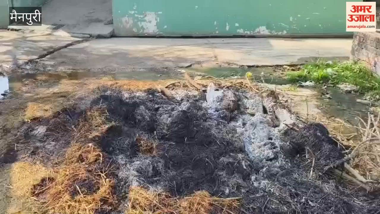 Unruly Elements Set Holika on Fire Before Festival