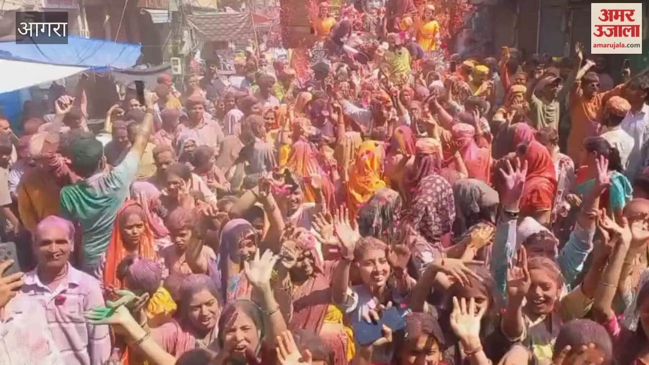Lord Mankameshwar’s Grand Holi Procession Rolls Out