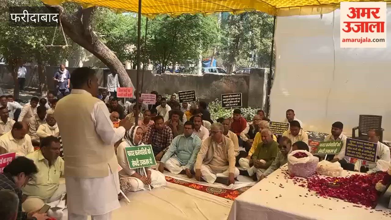 Tributes were paid to the firefighters at the NIT fire station in Faridabad