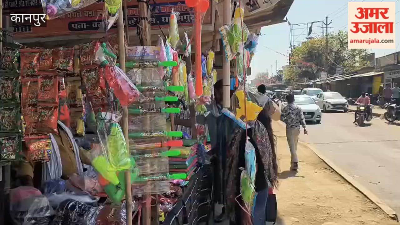 Axe and hammer water guns in demand this Holi, gulal sales outstrip colors