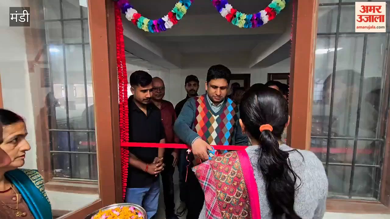 Mandi SDM inaugurated the canteen in the joint office building, Karsog