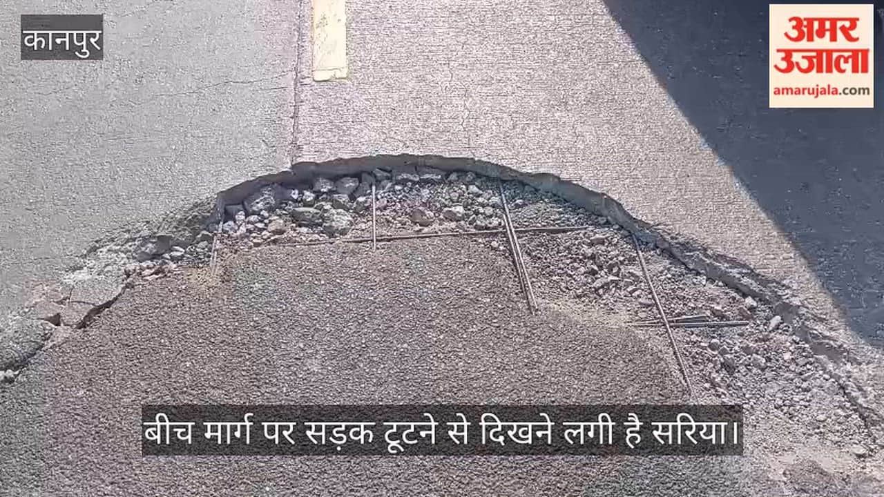 कानपुर: नवीन गंगा पुल पर रोक के बाद भी फर्राटा भर रहे भारी वाहन