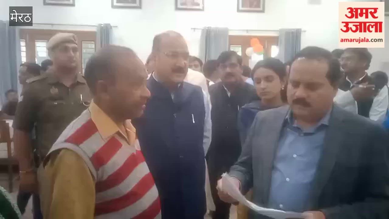 Meerut: Chief Electoral Officer inspected