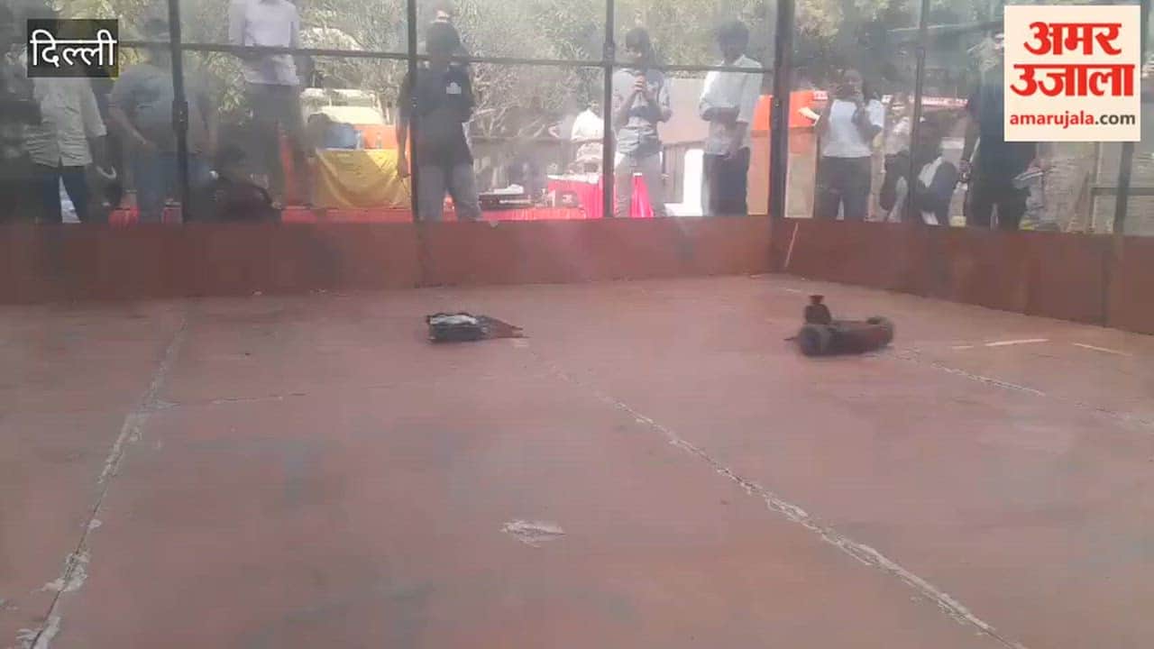 Robot showcased at IIT Delhi's technical festival TRYST