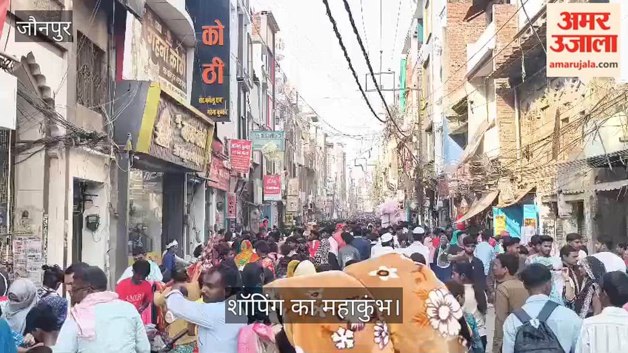 Shopping extravaganza in Jaunpur route diversion implemented in city