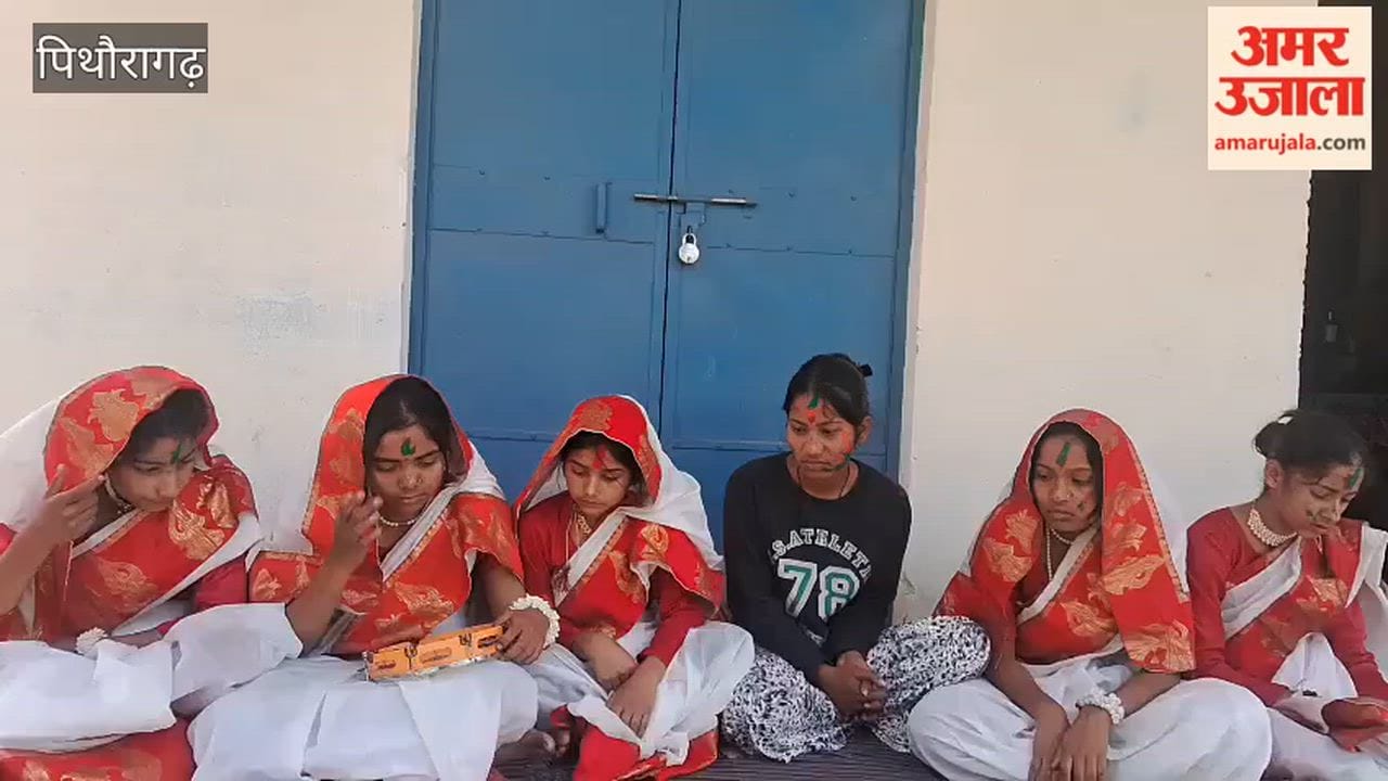 Students arrived at school dancing and said they would sing Holi songs today